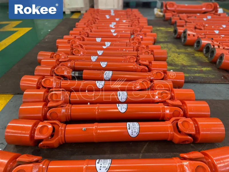 Customization Scheme Of Cardan Drive Shaft For Rockwool Sandwich Panel Machinery