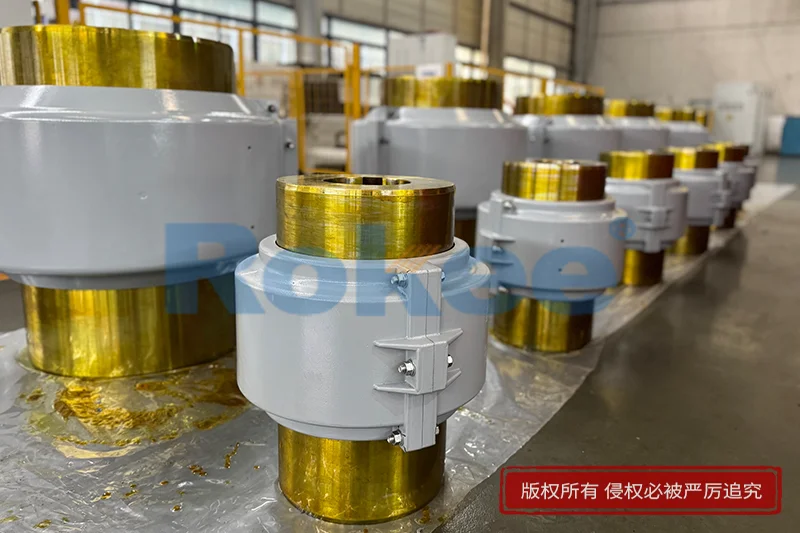 JS带罩壳蛇形弹簧联轴器