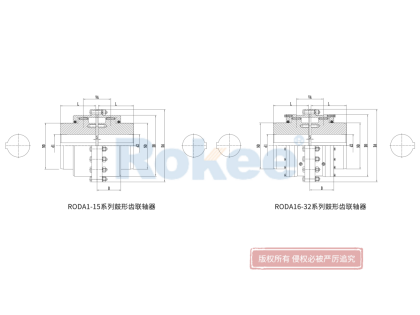 RODA鼓形齿式联轴器