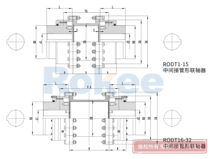 RODT鼓形齿式联轴器