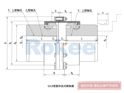 GCLD鼓形齿式联轴器